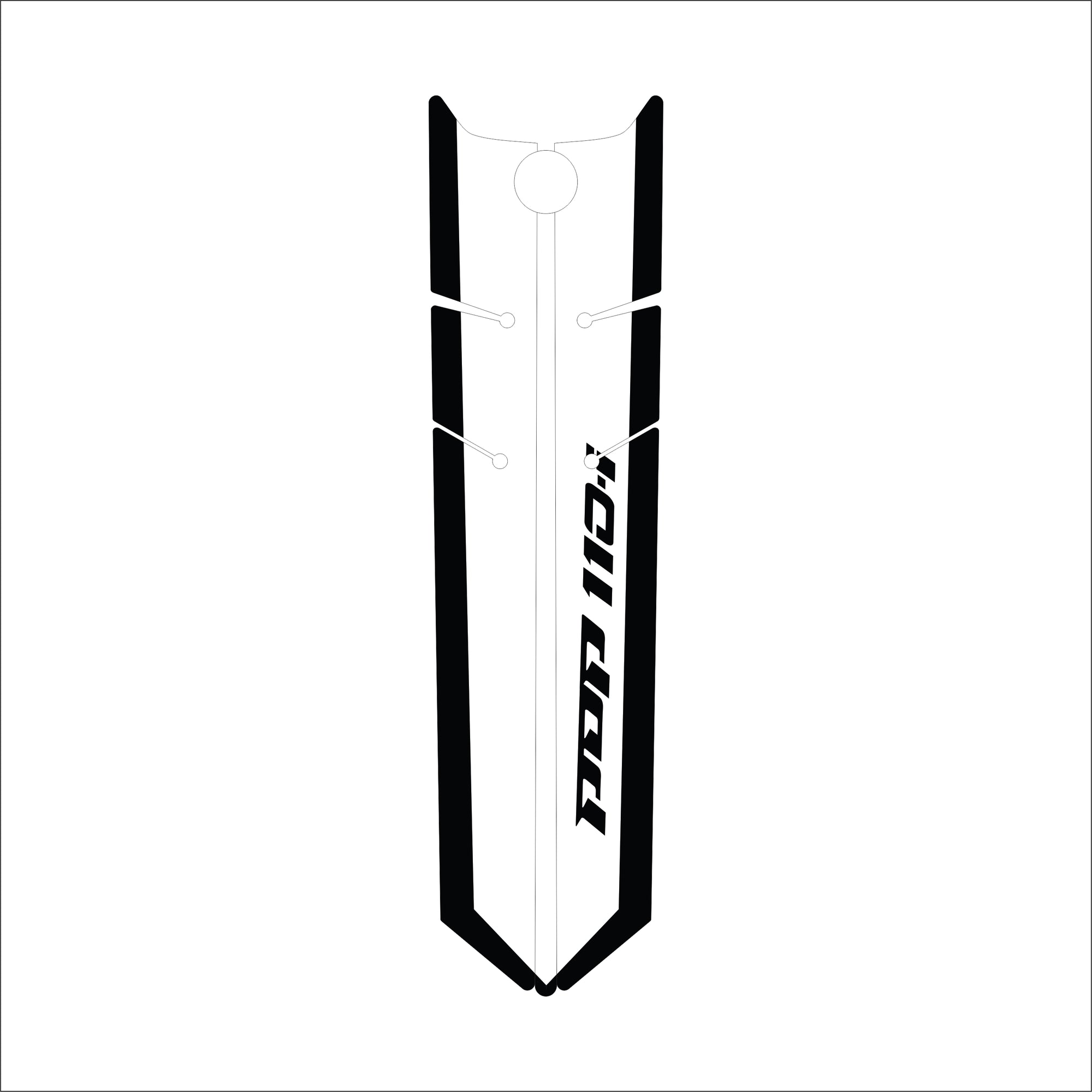 ADESIVO GRAVATA DA POP 110i PRETO & BRANCO - 2024 (LEIAM A DESCRIÇÃO)