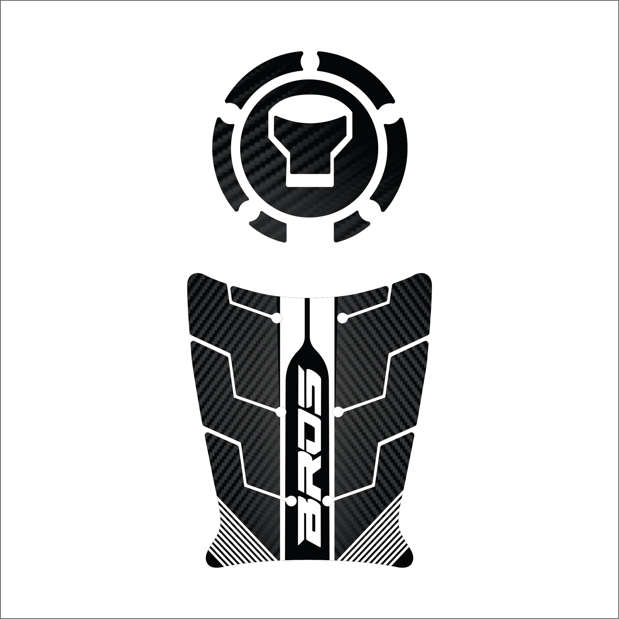 ADESIVO BROS 160 2023 -  FIBRA PADRÃO - (LEIAM A DESCRIÇÃO)