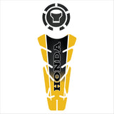 ADESIVO PROTETOR DE TANQUE 160 - HONDA FIBRA AMARELO - (LEIAM A DESCRIÇÃO)