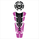 ADESIVO PROTETOR DE TANQUE 160 - HONDA PRETO ROSA - (LEIAM A DESCRIÇÃO)