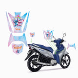 ADESIVO PROT. DA BIZ 2018 À 2024 - STITCH ROSA FOSCO - PA