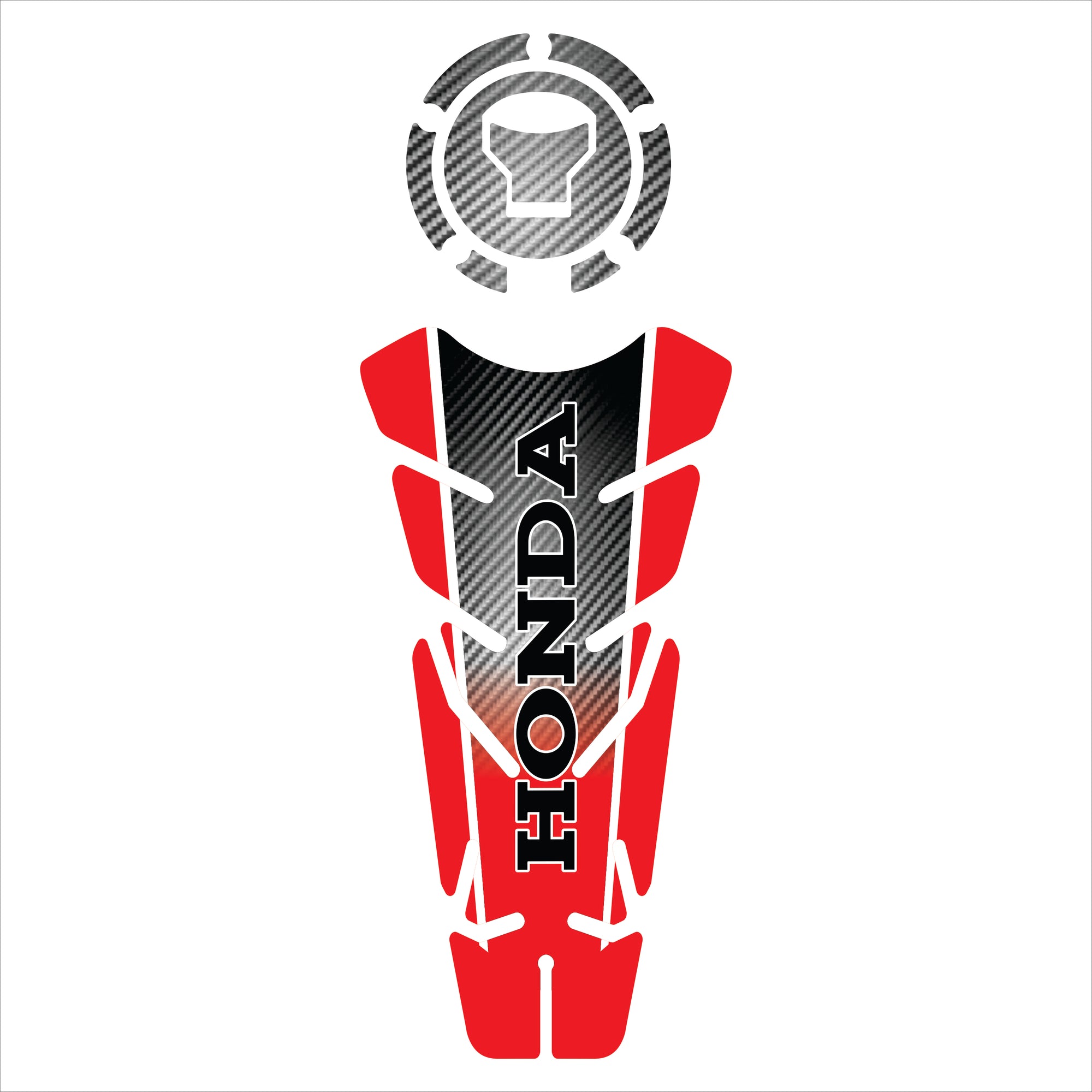 ADESIVO PROTETOR DE TANQUE 160 - HONDA PADRÃO VERMELHO - (LEIAM A DESCRIÇÃO)