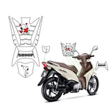 ADESIVO PROTETOR DA BIZ 2018 À 2024 - SNOOP FOSCO - PA