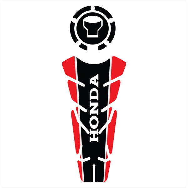 ADESIVO PROTETOR DE TANQUE 160 - HONDA PRETO VERMELHO - (LEIAM A DESCRIÇÃO)