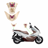 ADESIVO PROTETOR DA PCX 2023 À 2025 - BORBOLETA BEGE FOSCO - PA