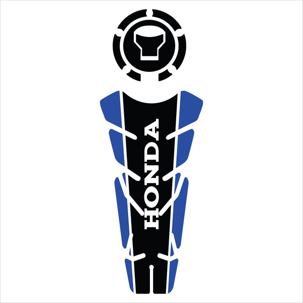 ADESIVO PROTETOR DE TANQUE 160 - HONDA AZUL - (LEIAM A DESCRIÇÃO)