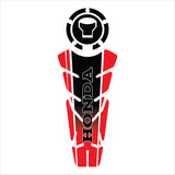ADESIVO PROTETOR DE TANQUE 160 - HONDA VERMELHO PRETO - (LEIAM A DESCRIÇÃO)