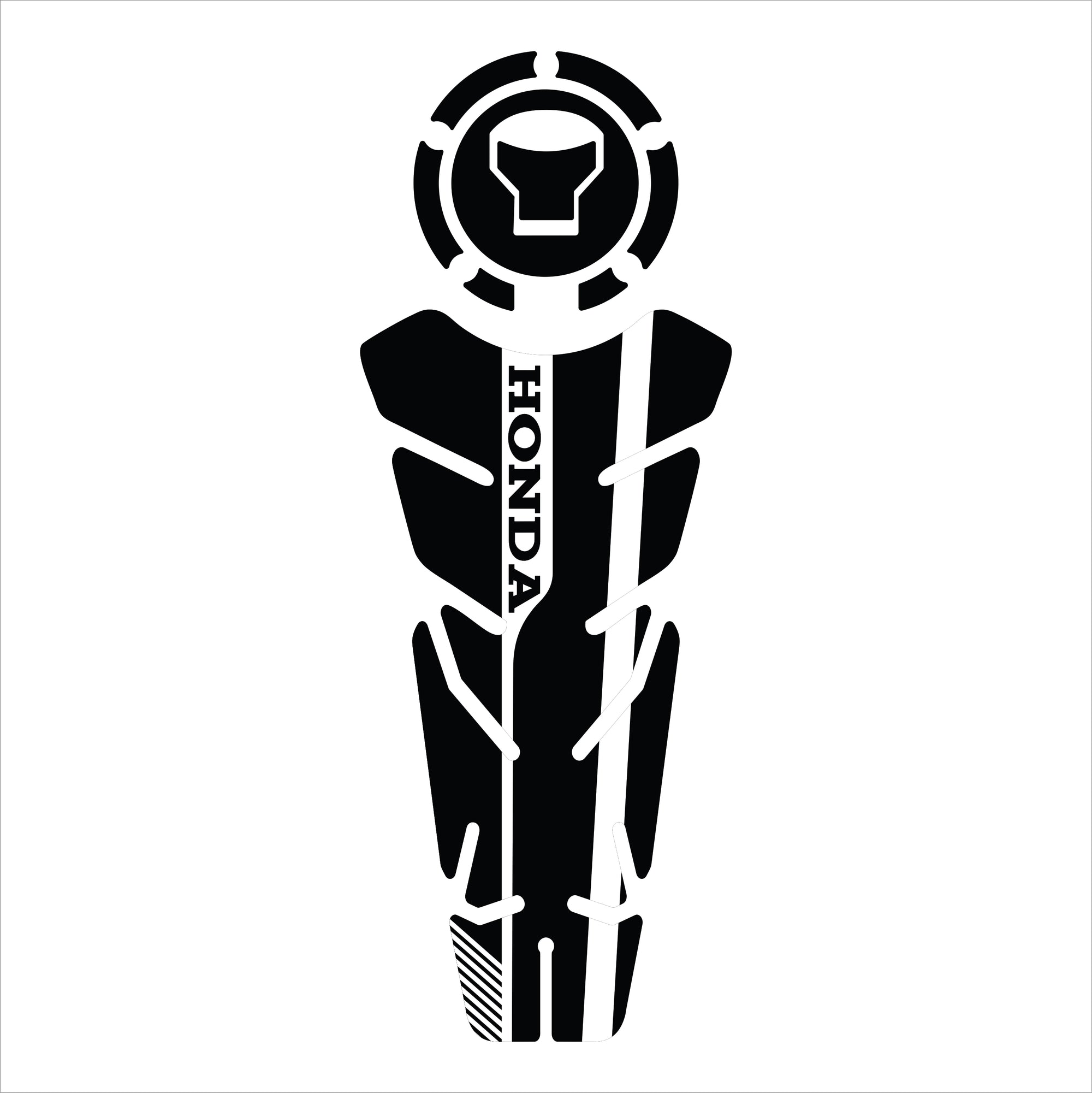 ADESIVO PROTETOR DE TANQUE 160 - AMARELO - (LEIAM A DESCRIÇÃO)