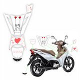 ADESIVO PROTETOR DA BIZ 2025 - CASAL BRANCO FOSCO - PA