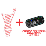 KIT ADESIVO PROTETOR DA BIZ PERSONALIZADO + PELÍCULA DO PAINEL - 2025/2026