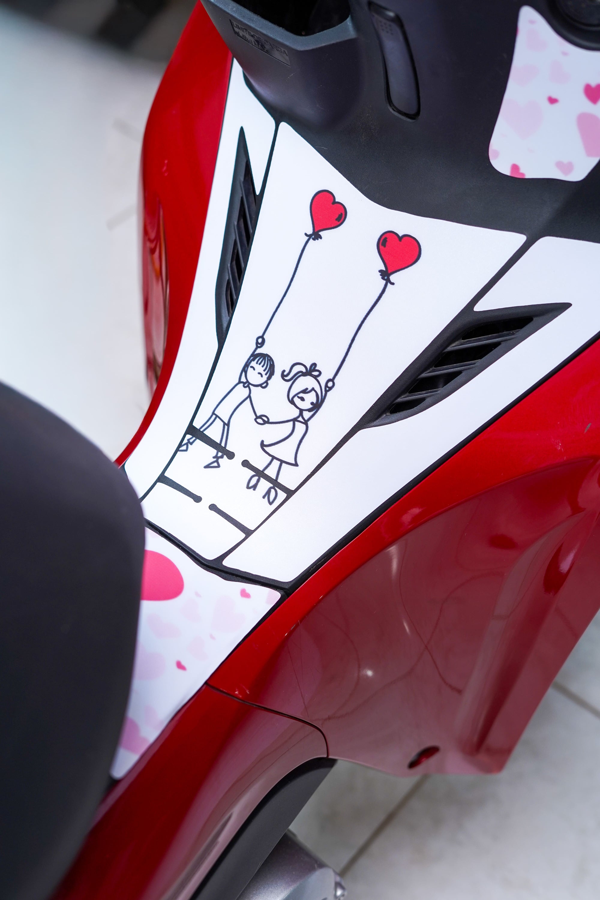 ADESIVO PROTETOR DA BIZ 2025 - CASAL BRANCO FOSCO - PA