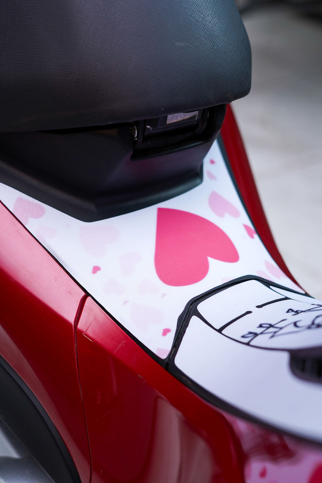 ADESIVO PROTETOR DA BIZ 2025 - CASAL BRANCO FOSCO - PA