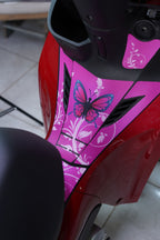 ADESIVO PROTETOR DA BIZ 2025 - BORB. ROSA PINK FOSCO - PA