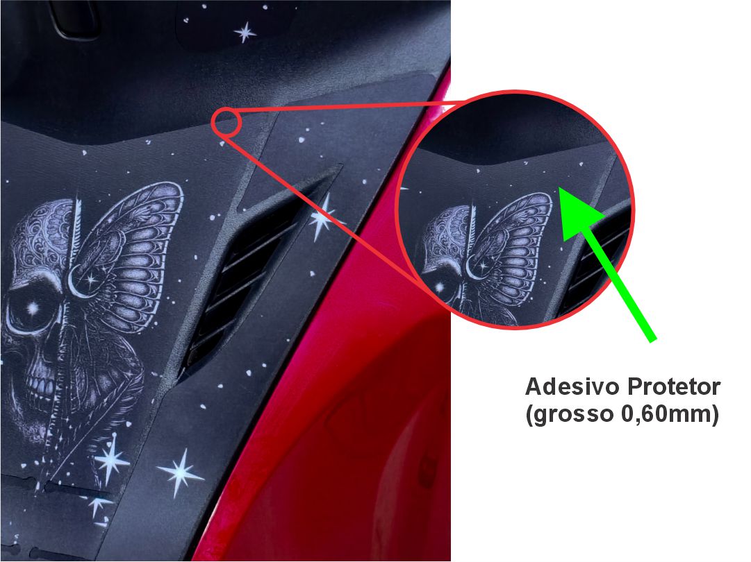 Kit Adesivo Protetor Premium Biz 2025 A 2027 - KVRA BLACK