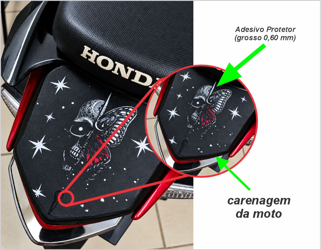 Kit Adesivo Protetor Premium Biz 2025 A 2027 - KVRA BLACK