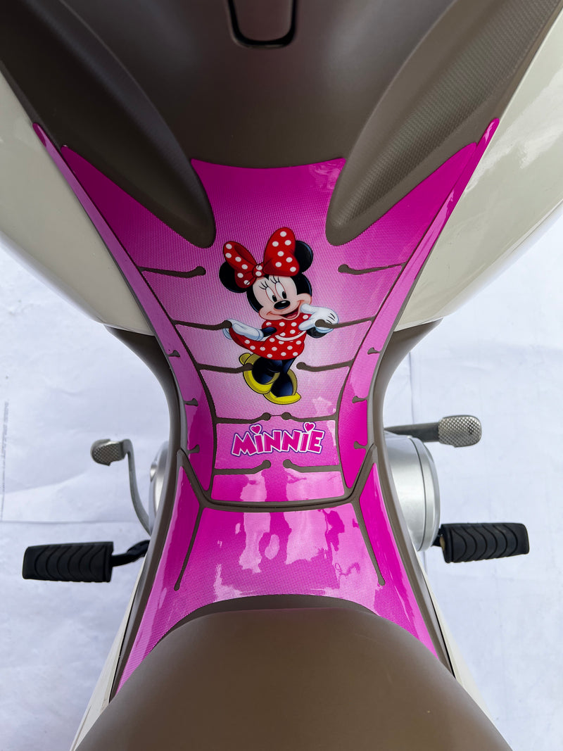 ADESIVO PROTETOR DA BIZ  COMPLETO MINNIE ROSA - 2018 A 2024 (LEIAM A DESCRIÇÃO)