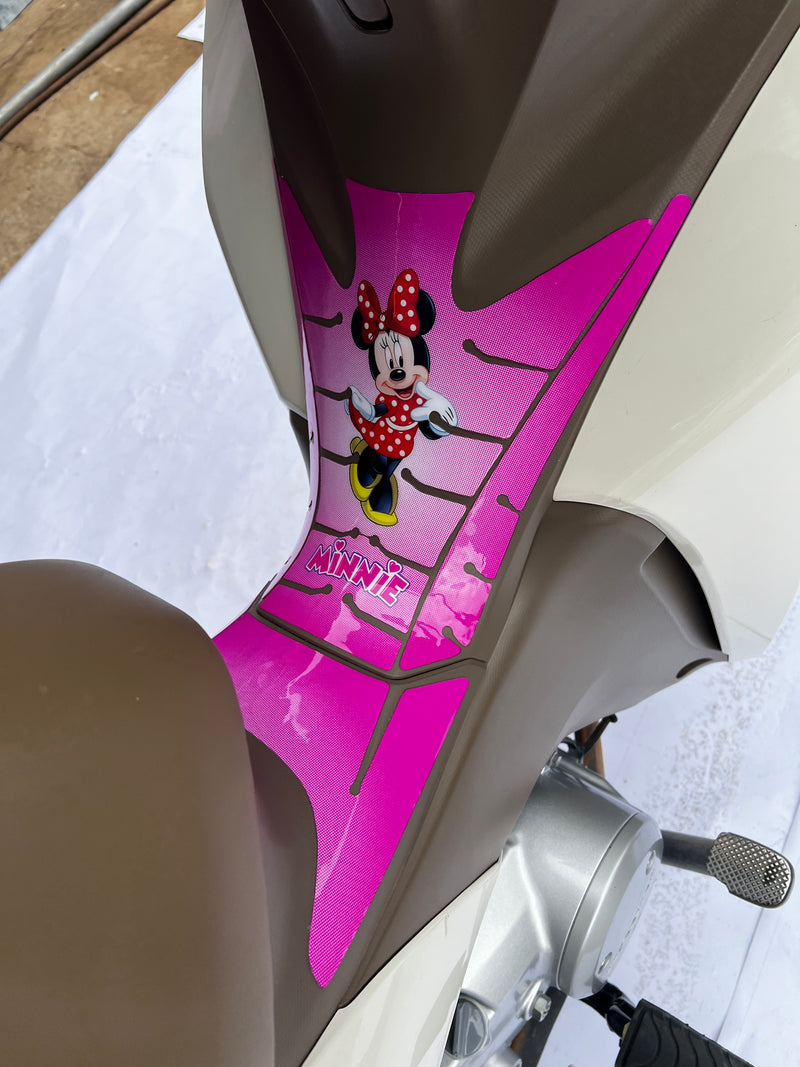 ADESIVO PROTETOR DA BIZ  COMPLETO MINNIE ROSA - 2018 A 2024 (LEIAM A DESCRIÇÃO)