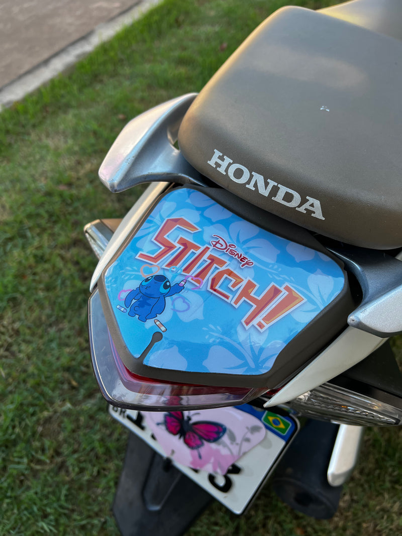 ADESIVO PROTETOR DA BIZ COMPLETO STITCH! - 2018 A 2024 (LEIAM A DESCRIÇÃO)