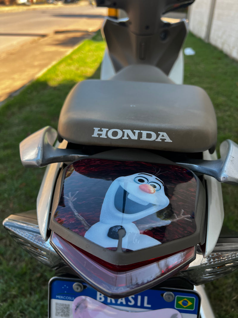ADESIVO PROTETOR DA BIZ COMPLETO OLAF - 2018 A 2024 (LEIAM A DESCRIÇÃO)