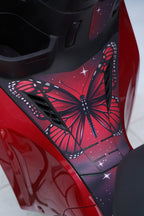 ADESIVO PROTETOR DA BIZ 2025 - BORB. VERMELHA FOSCO - PA