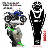 ADESIVO TANQUE DA FAZER 250 GROSSO PROTETOR - FAZER 250 -(LEIAM A DESCRIÇÃO)