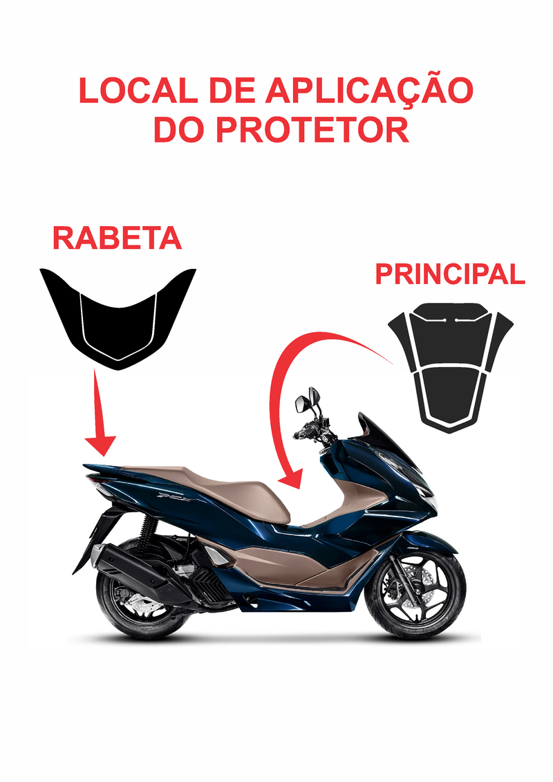 ADESIVO PROTETOR DA PCX BORBOLETA ROSA CLARO - 2025 (LEIAM A DESCRIÇÃO)