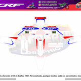 KIT GRÁFICO DE MOTOCROSS CRF250F