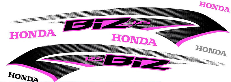 ADESIVO PROTETOR DA BIZ  COMPLETO PERSONALIZADO + NOME BIZ- 2018 A 2024