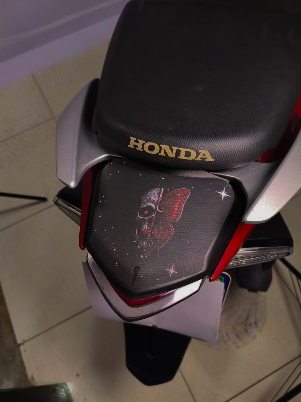 Kit Adesivo Protetor Grosso Fosco - Honda Biz 125 2026/2027 - KVRA RED
