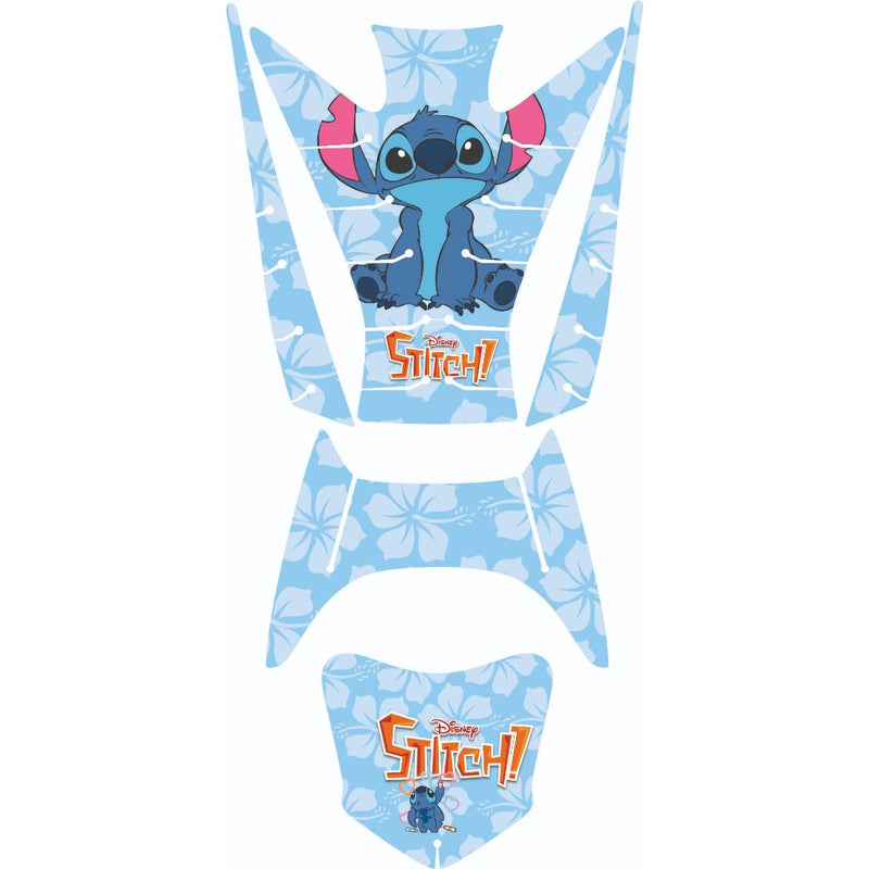 ADESIVO PROTETOR DA BIZ COMPLETO STITCH! - 2018 A 2024 (LEIAM A DESCRIÇÃO)
