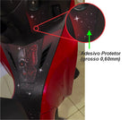 Kit Adesivo Protetor Grosso Fosco - Honda Biz 125 2026/2027 - KVRA RED