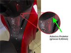 Kit Adesivo Protetor Grosso Fosco - Honda Biz 125 2026/2027 - KVRA RED