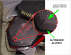 Kit Adesivo Protetor Grosso Fosco - Honda Biz 125 2026/2027 - KVRA RED