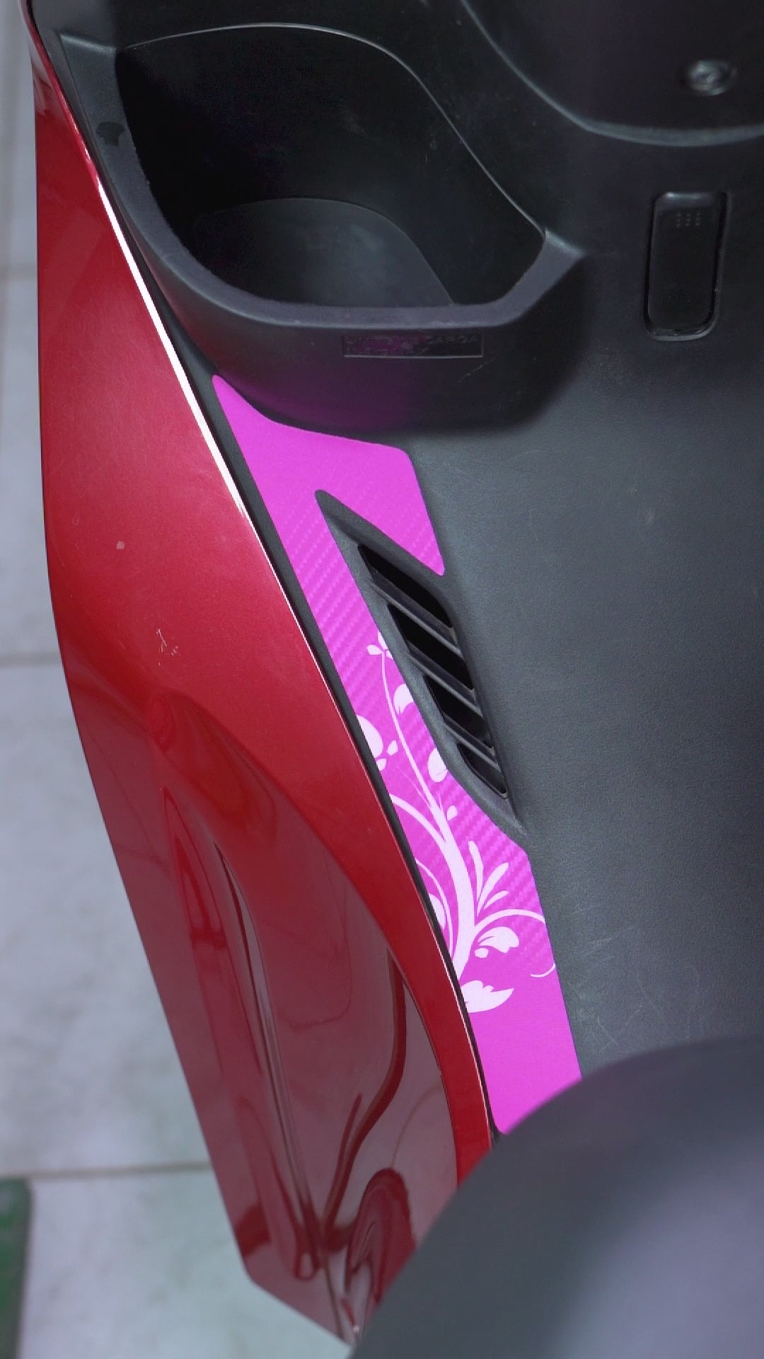 ADESIVO PROTETOR DA BIZ 2025 - BORB. ROSA PINK FOSCO - PA